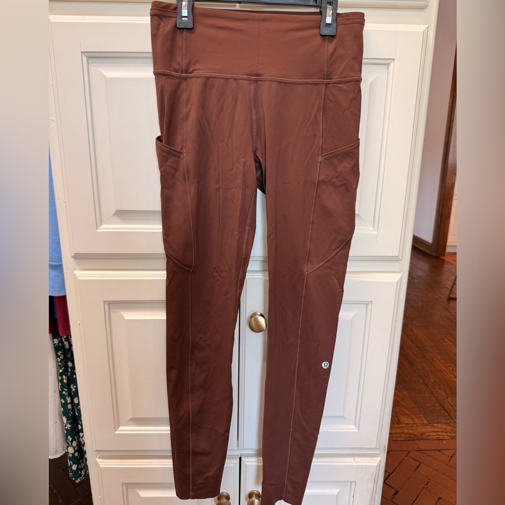 Lululemon base pace 28” brown size 6